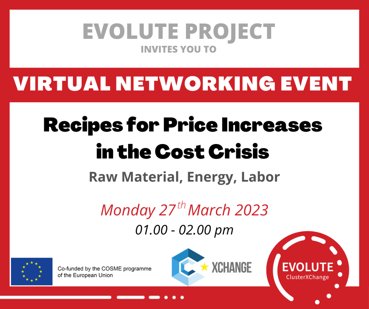 NETWORKING EVOLUTE EVENT - 27 march 2023